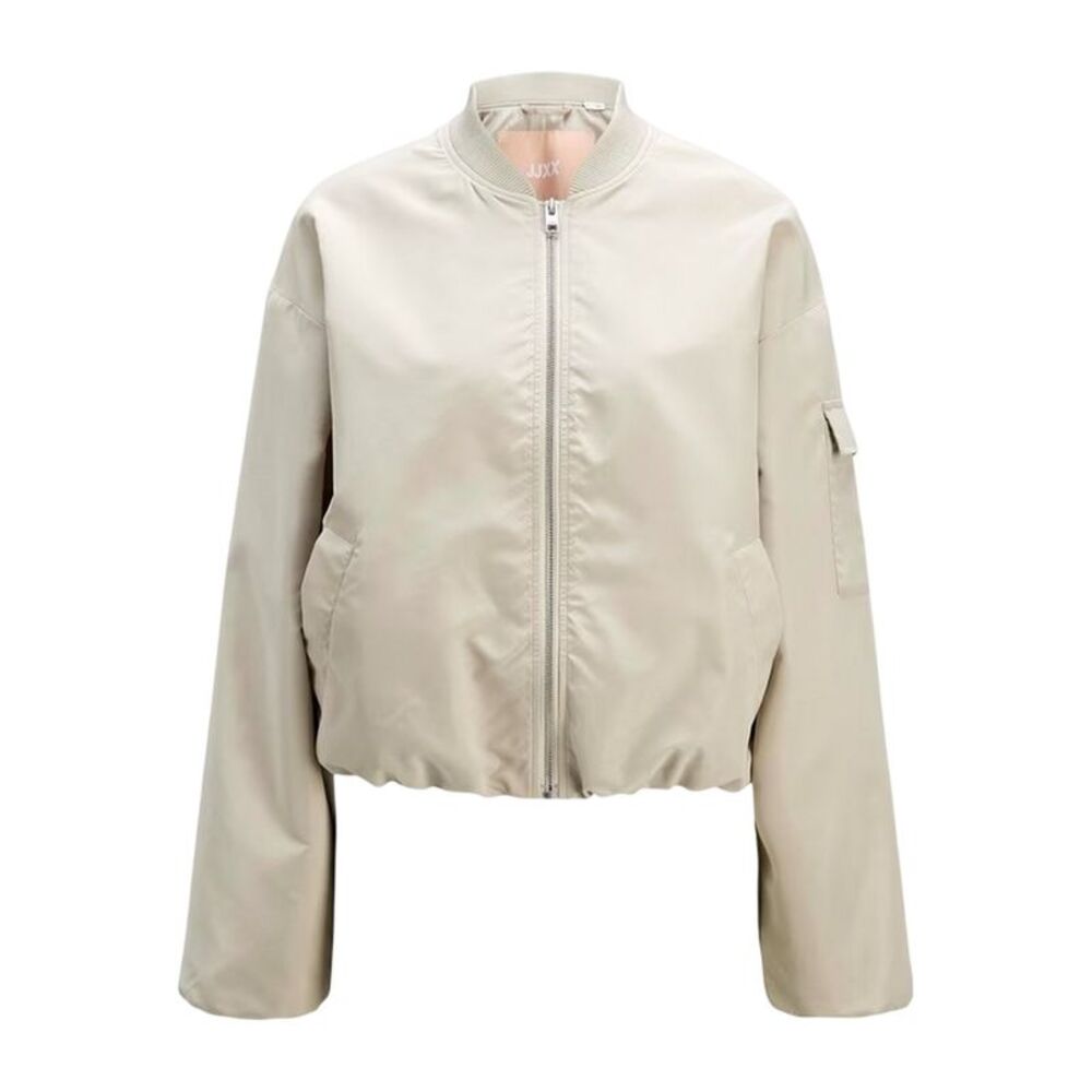 JJXX Womens/Ladies Lightweight Bomber Jacket / Frost Gray